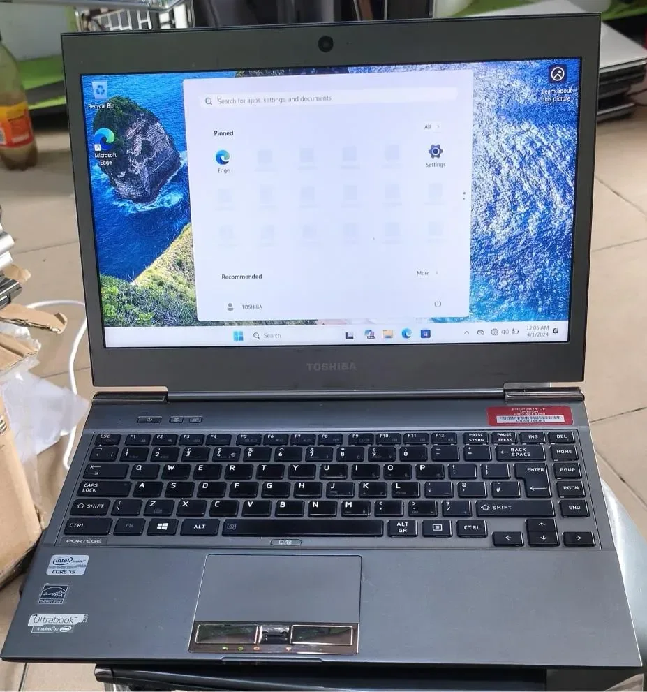 Toshiba Portégé Z930 Ultrabook